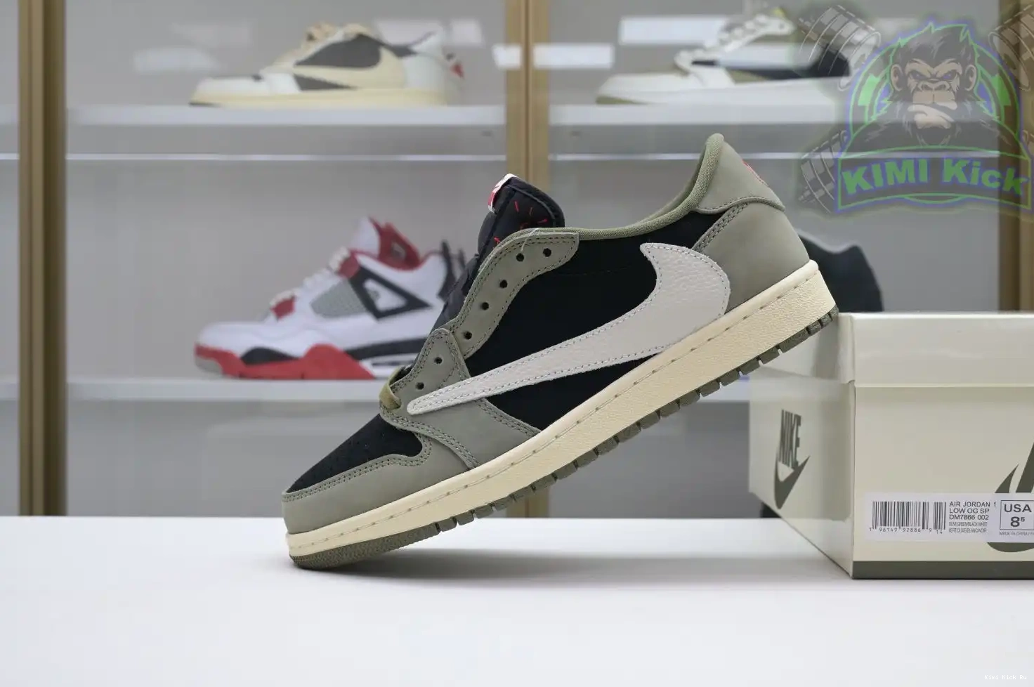 Kimikick Jordan 1 OG x 7.0 Low Jordan Travis Air Scott 0820